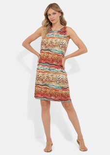 Freizeitkleid mit Fantasie-Print thumbnail 1