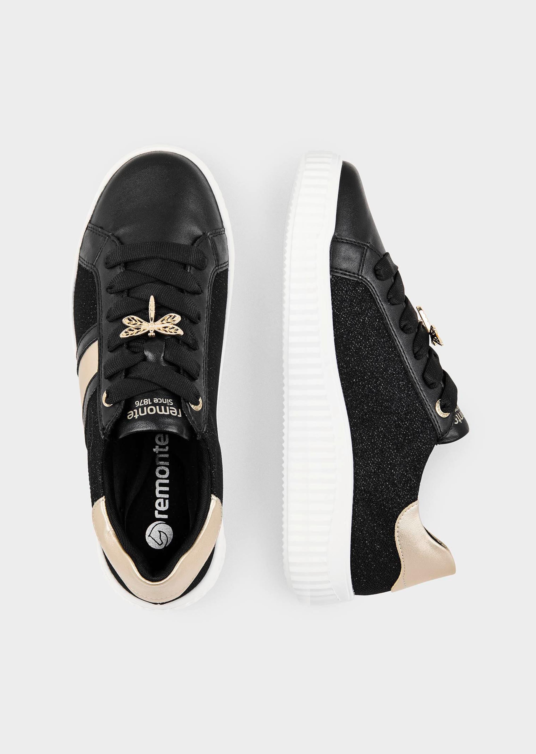 Sneakers met glanzende elementen thumbnail 2