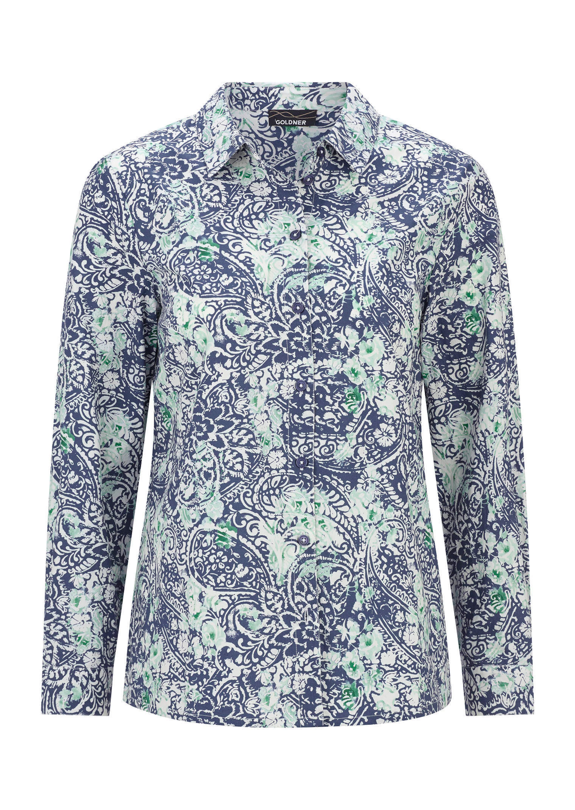 Overhemdblouse van puur katoen