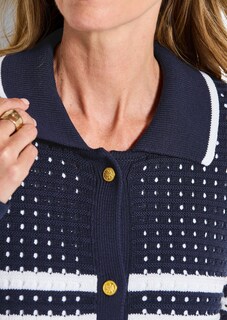 Tricot jasje met polokraag thumbnail 5