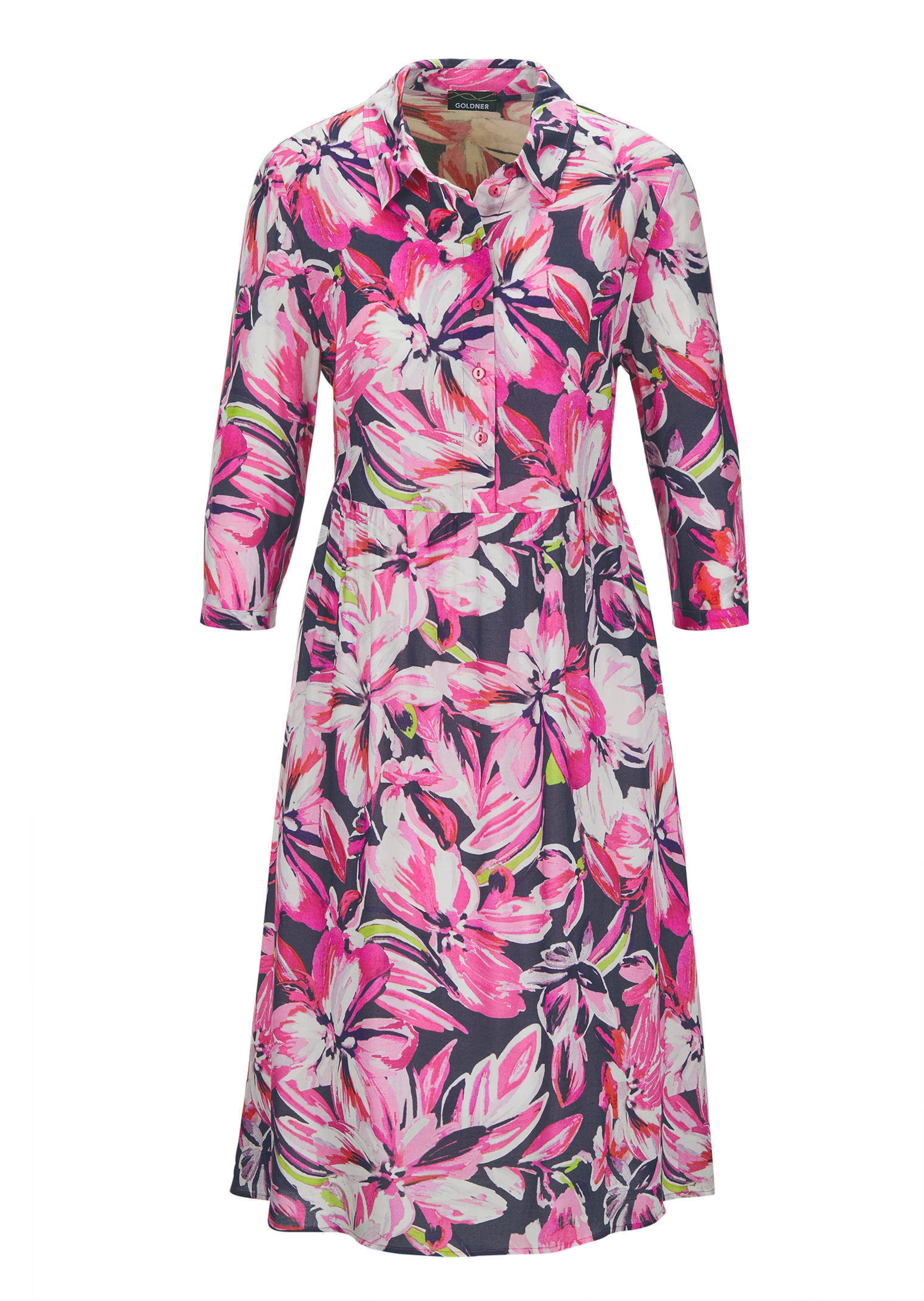 Druckkleid mit Blütenmuster