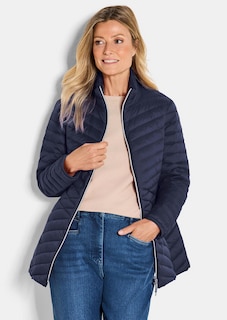 Daunenjacke mit femininer Steppung thumbnail 4
