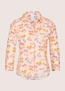 Blouse en coton à imprimé estival thumbnail 7