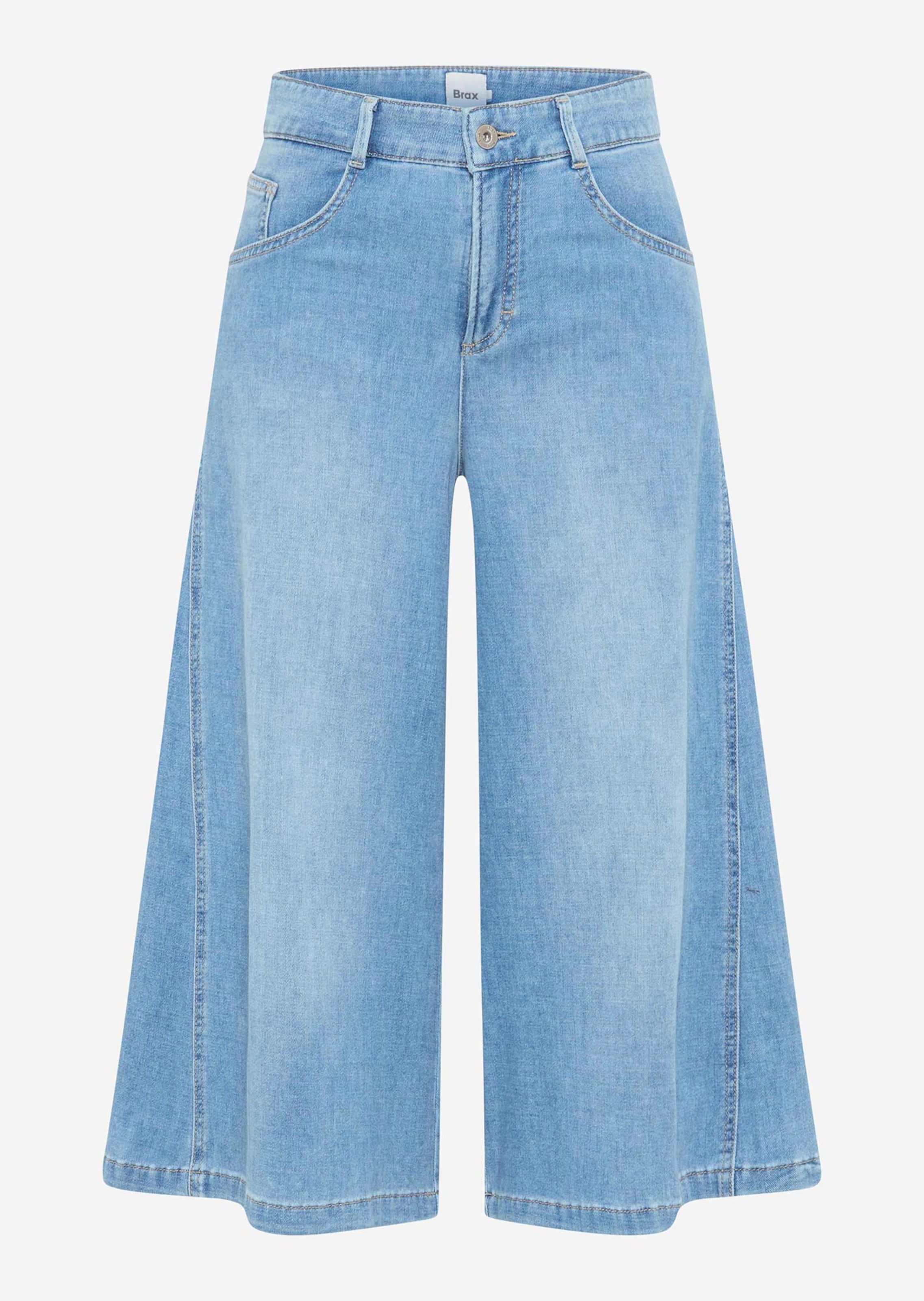 Lichte culotte in denimlook