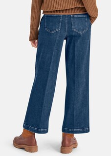 Nachhaltige Wide Leg-Jeans mit Bundfalten thumbnail 4