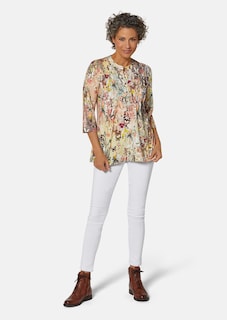 Figurschmeichelndes Drucktunika-Shirt thumbnail 2