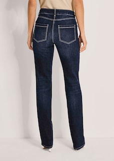 Schmale Jeans mit geradem Bein thumbnail 4