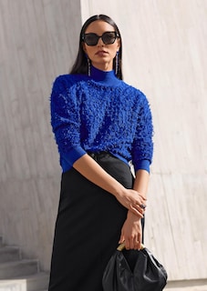 Pull en tricot à franges thumbnail 1