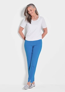 Bengalin-Hose LOUISA mit Saumschlitz thumbnail 2