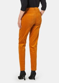 Corduroy broek met elastische band thumbnail 3
