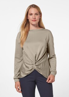 Sweatshirt mit Knoten-Drapierung thumbnail 1