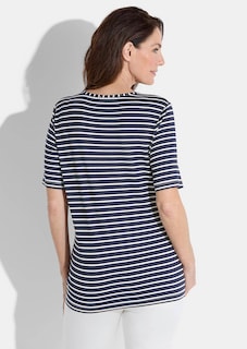 Ringelshirt im Marine-Look thumbnail 2