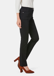 Pantalon en coton satiné LOUISA thumbnail 4