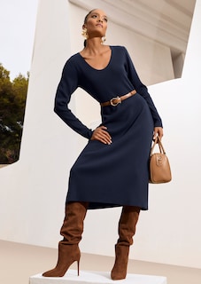 Langes Strickkleid thumbnail 1