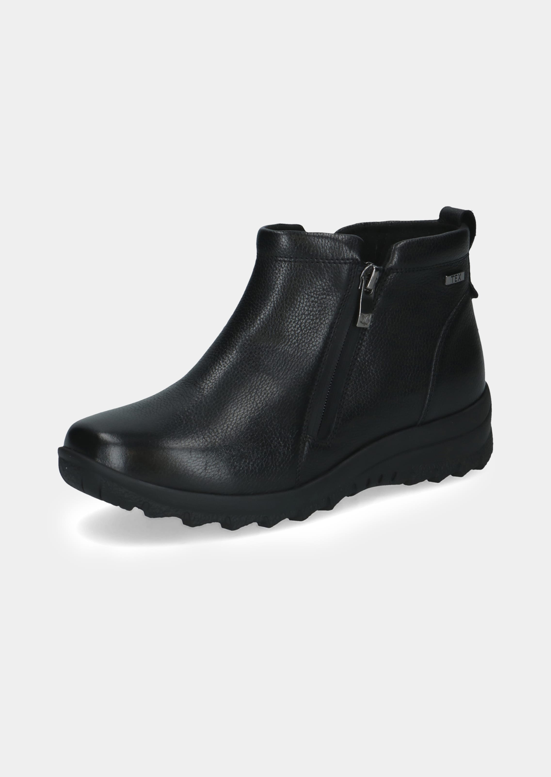 Wasserabweisende Stiefeletten aus echtem Leder