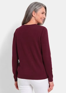 Pull à encolure en V en COTTAMIRA thumbnail 3