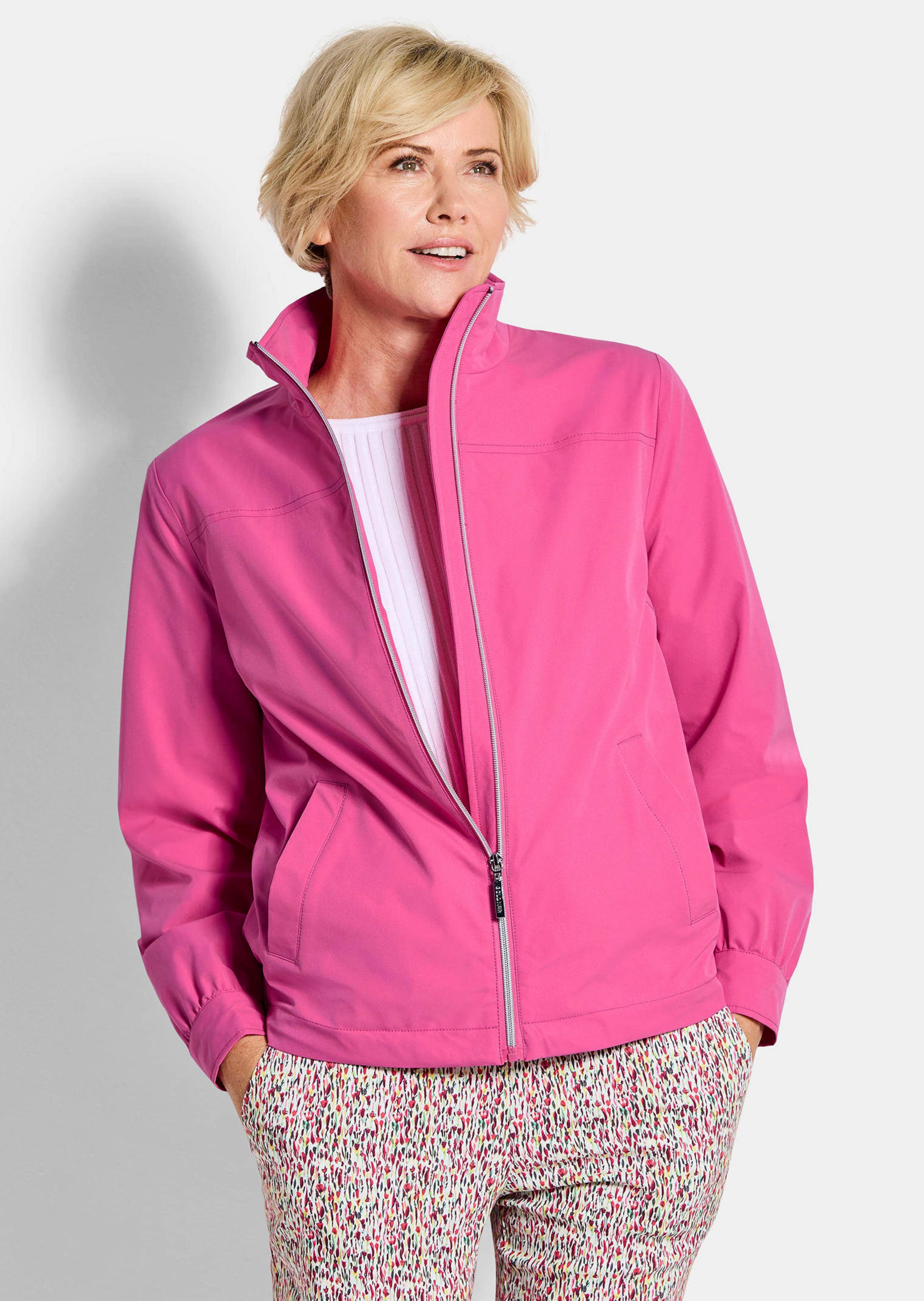 Blouson-Jacke mit Reißverschluss