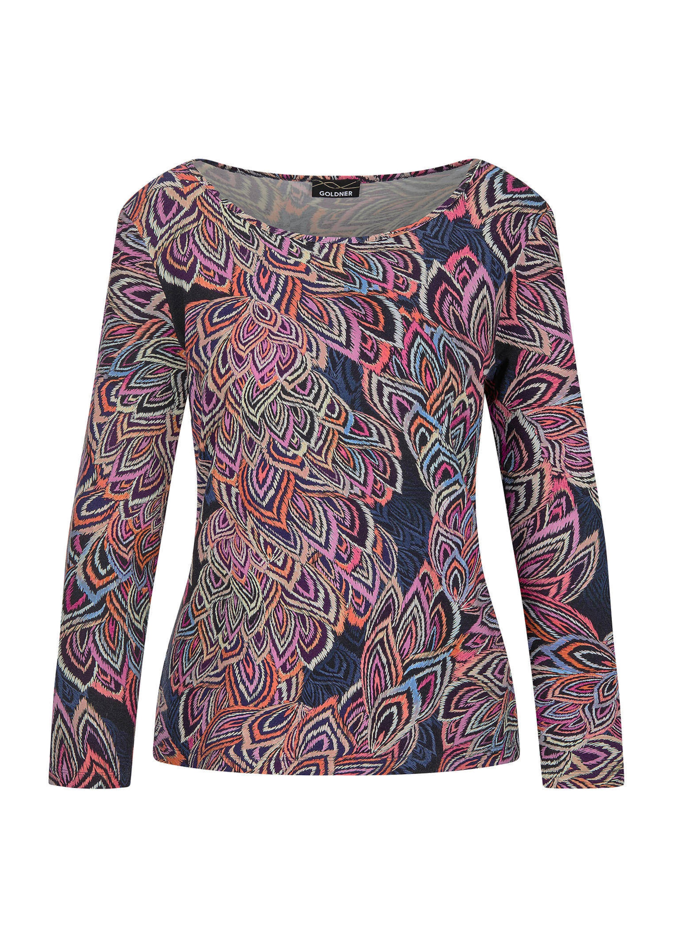T-shirt en jersey avec imprimé de feuilles