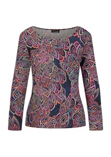 T-shirt en jersey avec imprimé de feuilles thumbnail 6