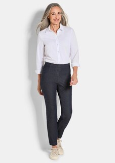 Bengaline broek LOUISA in denimlook thumbnail 2