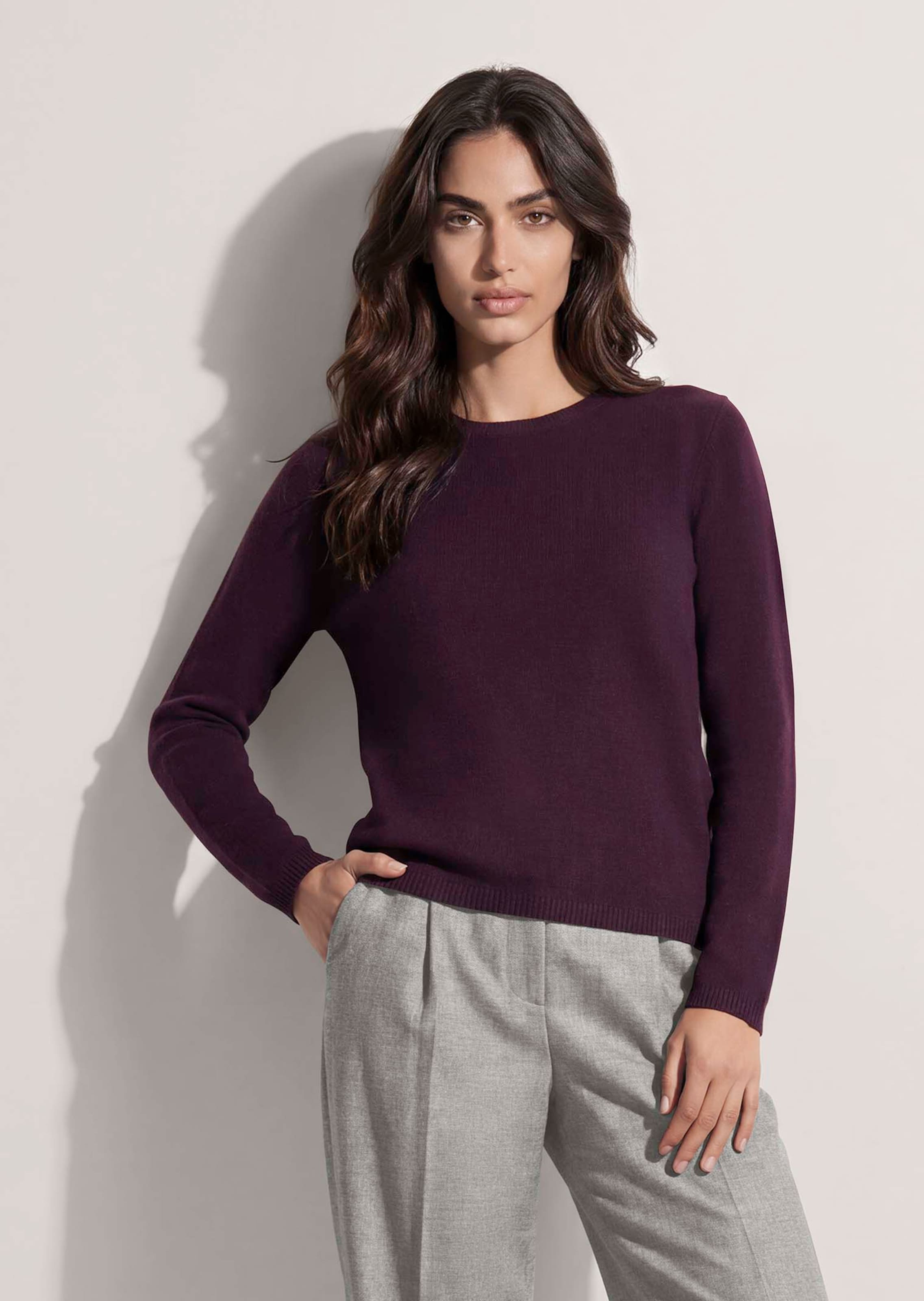 Trui met ronde hals, van Good Cashmere