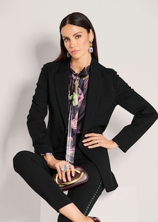 Jersey-Blazer in lässiger Länge thumbnail 5