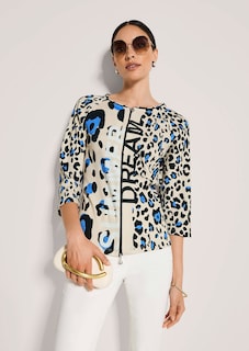 Shirtjacke mit Animalprint thumbnail 5