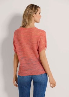 Halbarm-Pullover mit Glanz-Effekt thumbnail 4