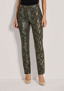 Glanzvolle Hose mit Snake-Print thumbnail 2