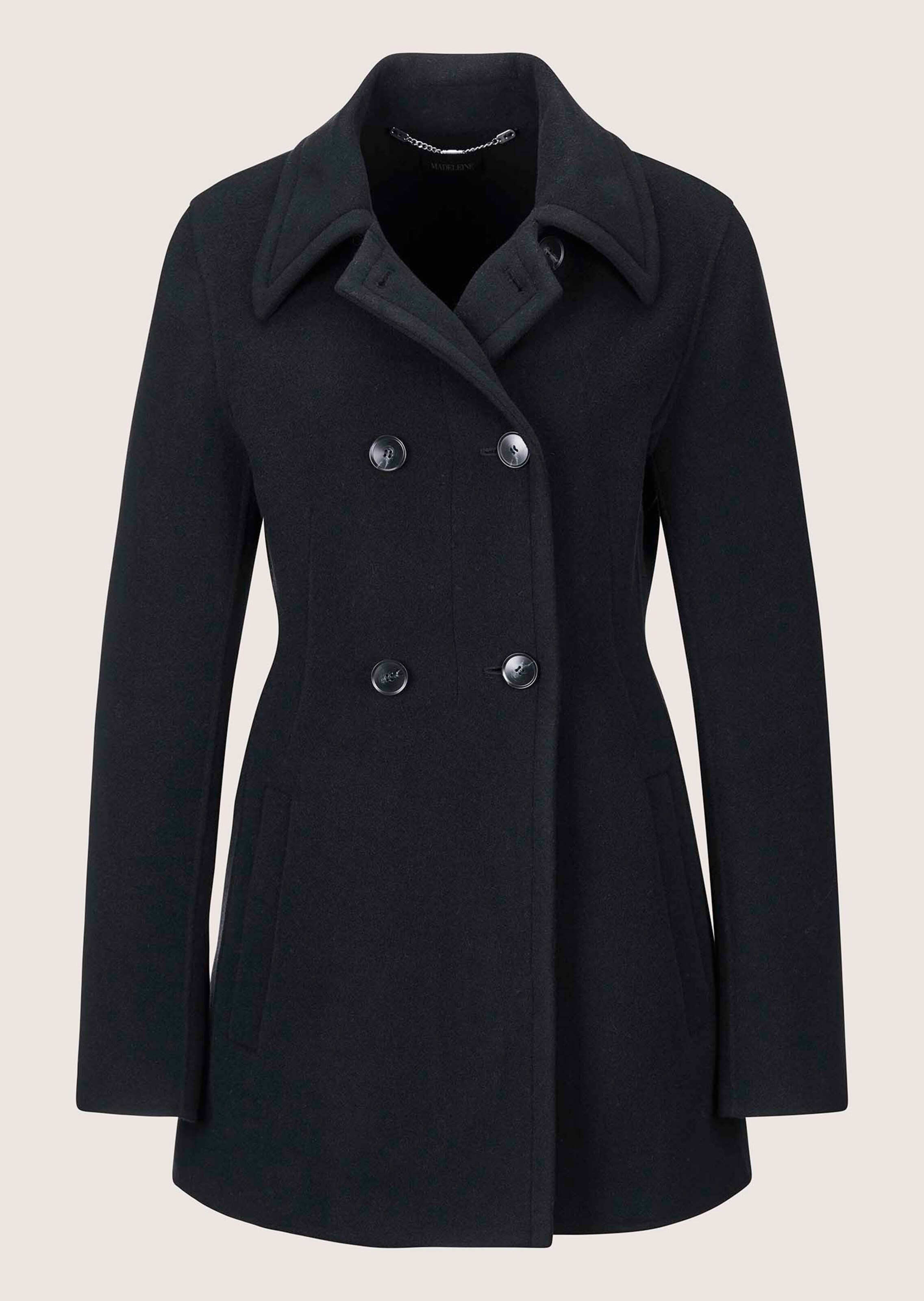 Doubleface-Jacke im Caban-Stil