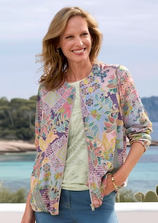 Blouson léger en satin de viscose thumbnail 7