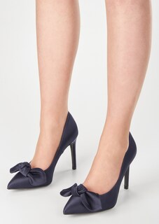 Pumps mit Pfennig-Absatz und Zierschleife thumbnail 2