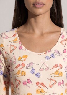 Kurzarm-Shirt mit Sommerprint thumbnail 6