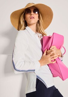 Bluse mit sportiven Kontrastbändern thumbnail 5