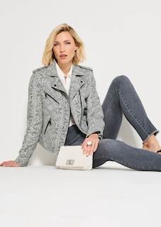 Veste. Cuir velours de chèvre thumbnail 1