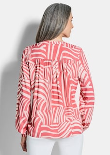 Lichte blouse van pure viscose thumbnail 3