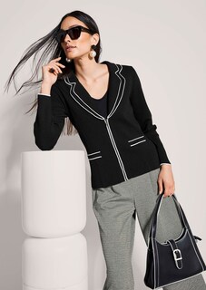 Elégant blazer en maille thumbnail 5