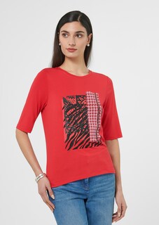 Half-sleeved shirt with unique print thumbnail 2