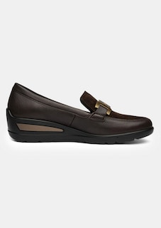 Leder-Slipper mit Zierschnalle thumbnail 7