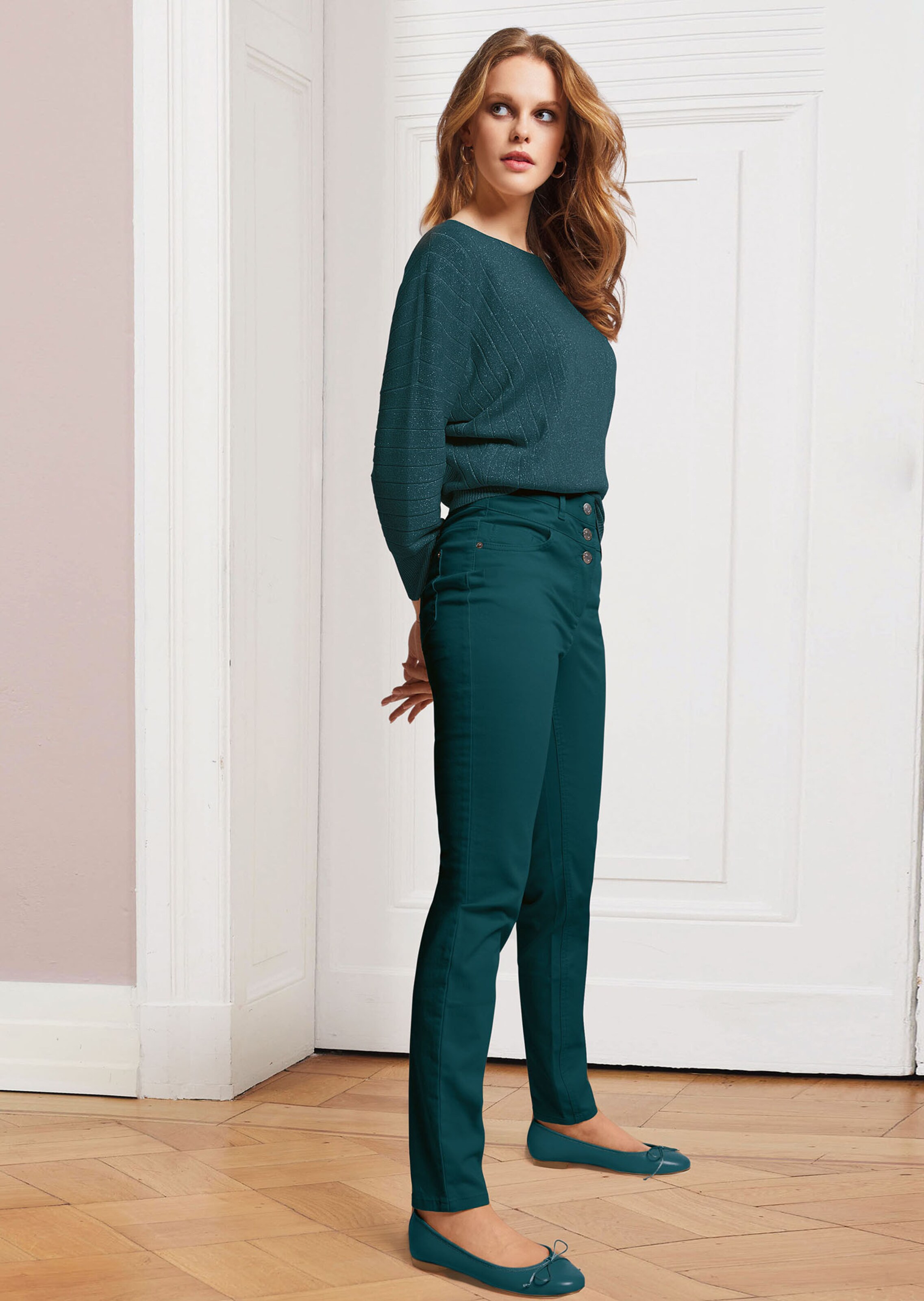 High Waist Stretch Jeans