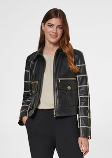 Veste. Cuir nappa d'agneau thumbnail 2