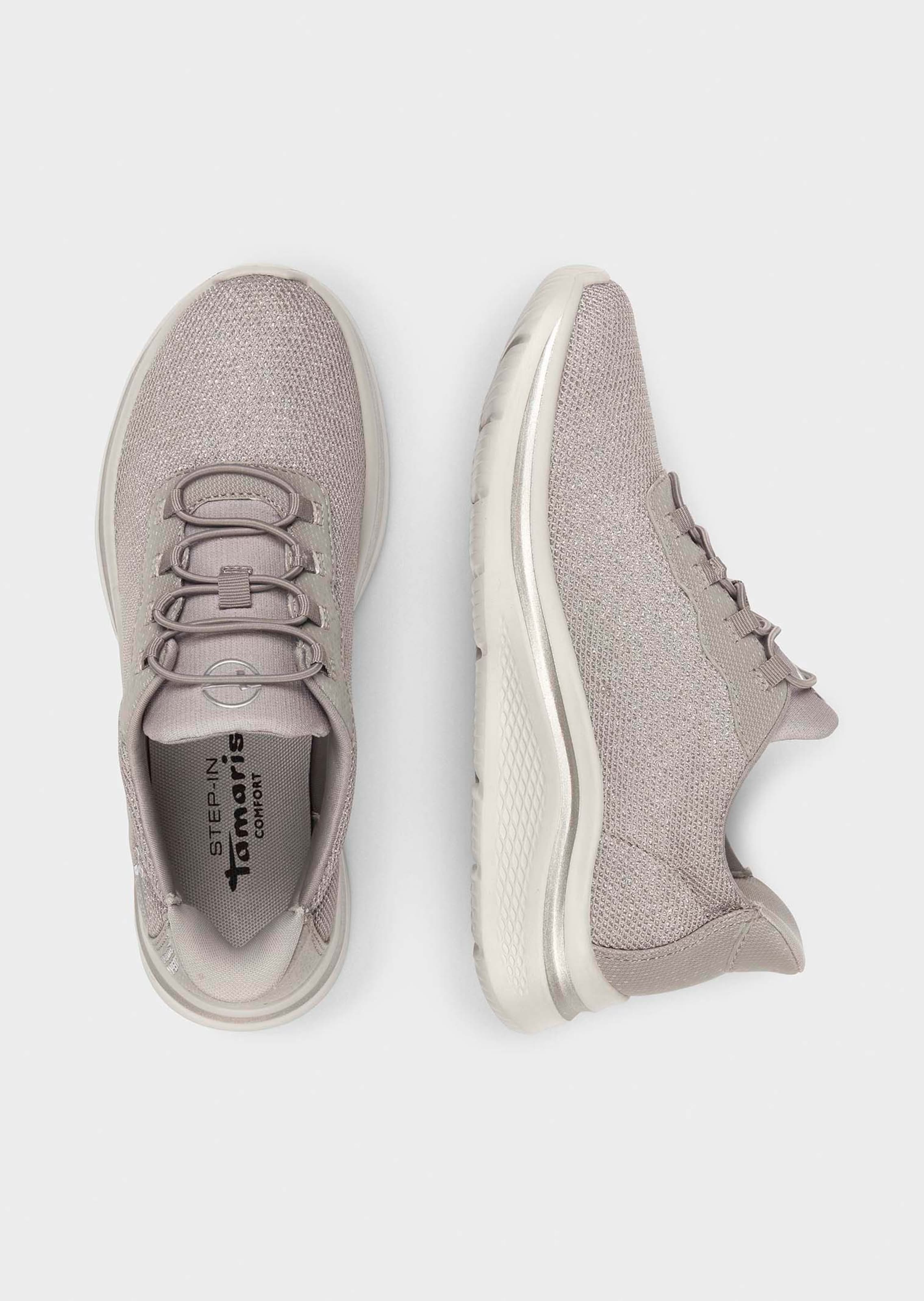 Lichte sneakers met lurex thumbnail 3