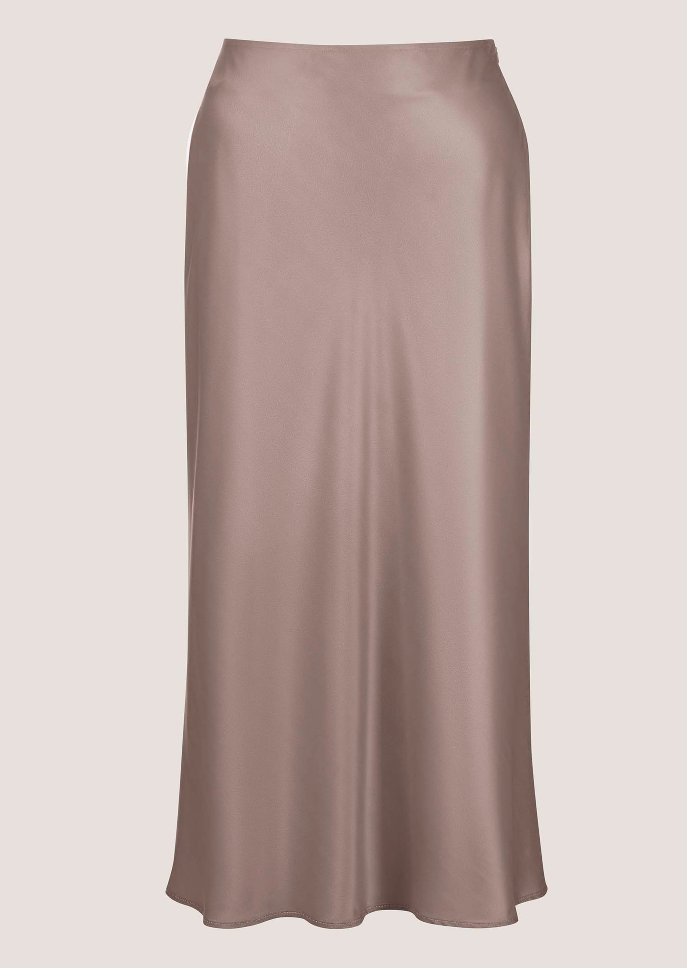 Elegant satin midi skirt thumbnail 7