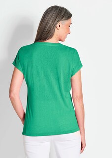 Shirt aus luftigem Viskosejersey thumbnail 3
