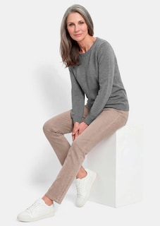 Tricot pullover van zuivere merinowol thumbnail 4