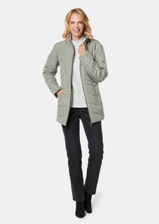 Warme Steppjacke in Jeansoptik thumbnail 2