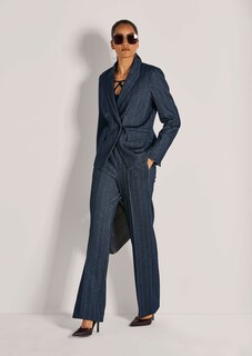 Zweireihiger Blazer in edlem Muster-Mix thumbnail 5