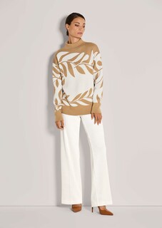 Jacquard-Pullover mit floralem Muster thumbnail 3
