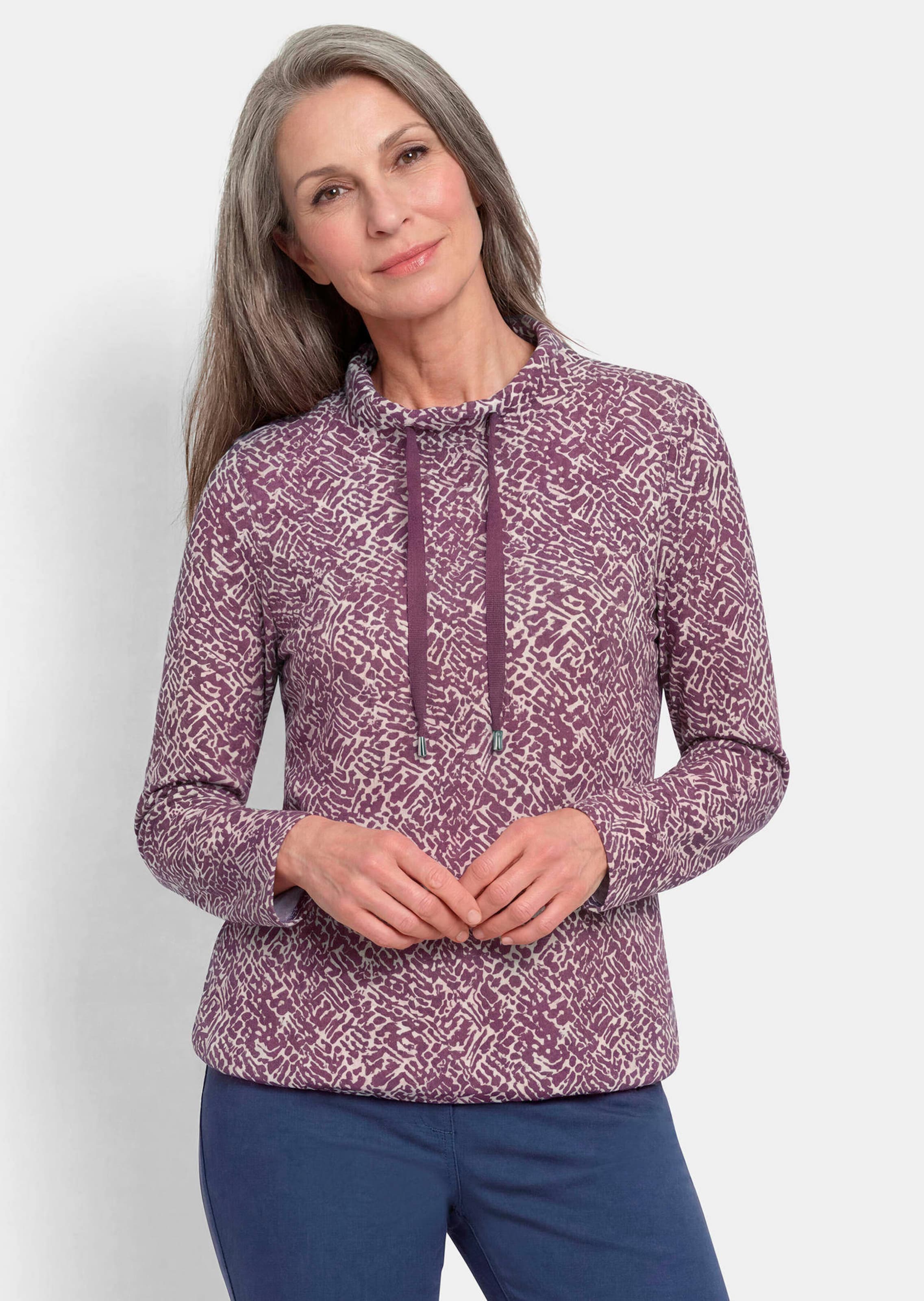 Sweat-shirt en jersey moelleux