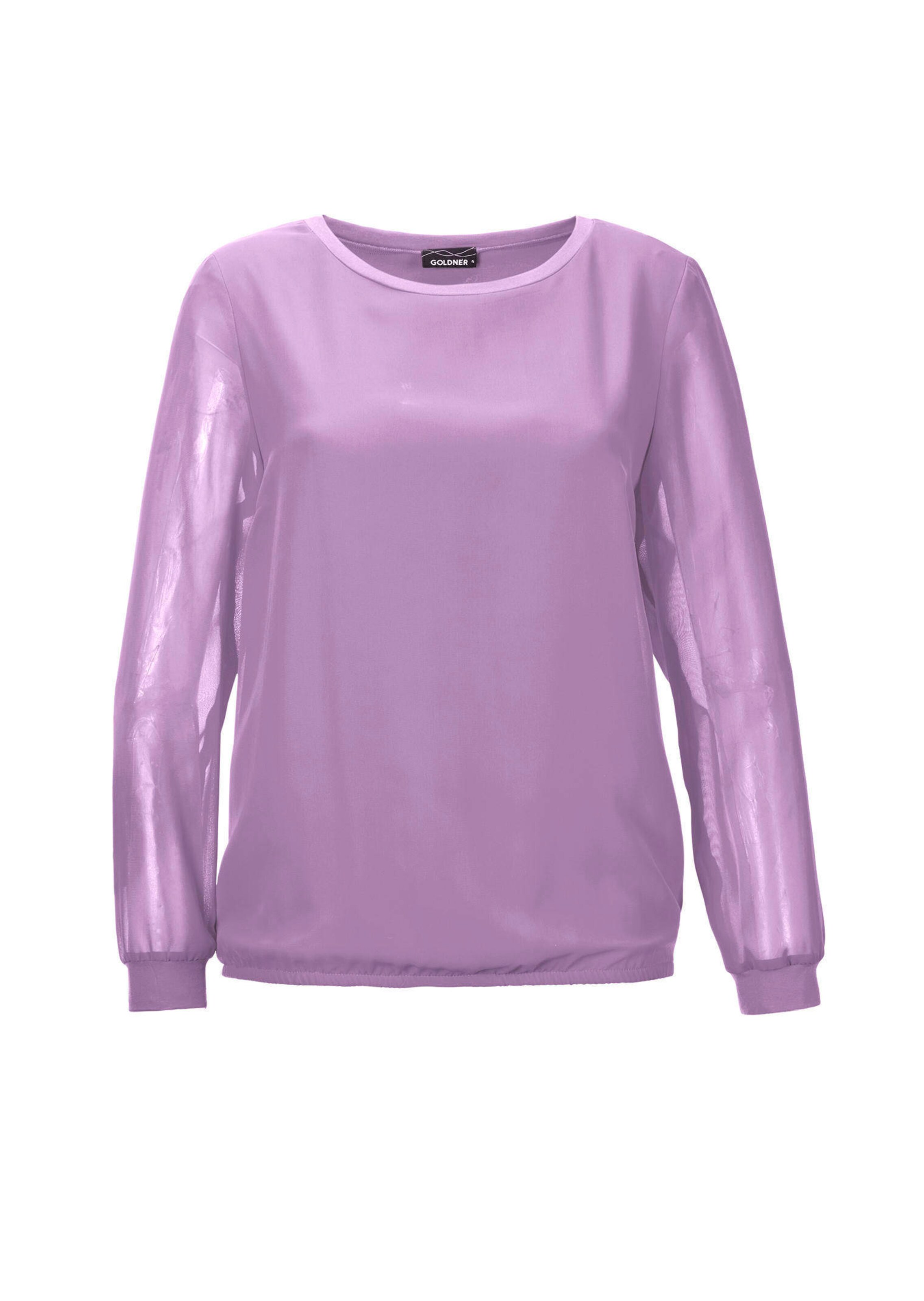 Blouse van luchtig chiffon
